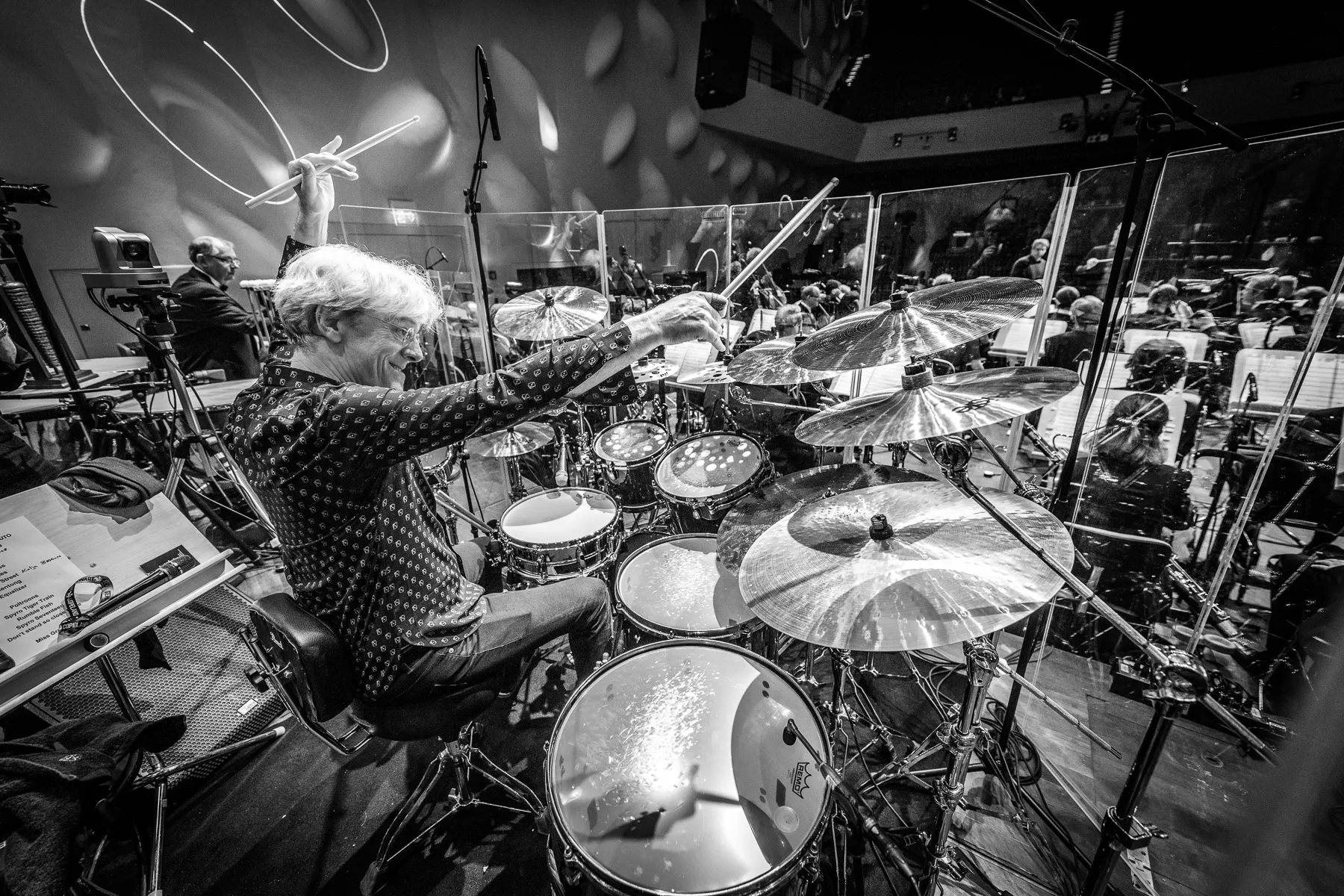 Stewart Copeland 2019 Potsdam Nikolaisaal rehearsal