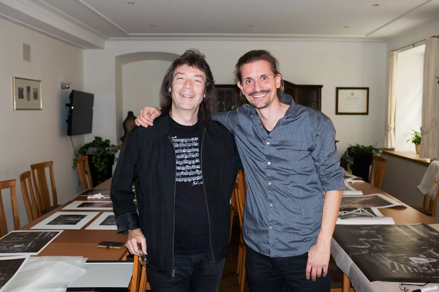 Steve Hackett „Faces of Rock“ signing 2016